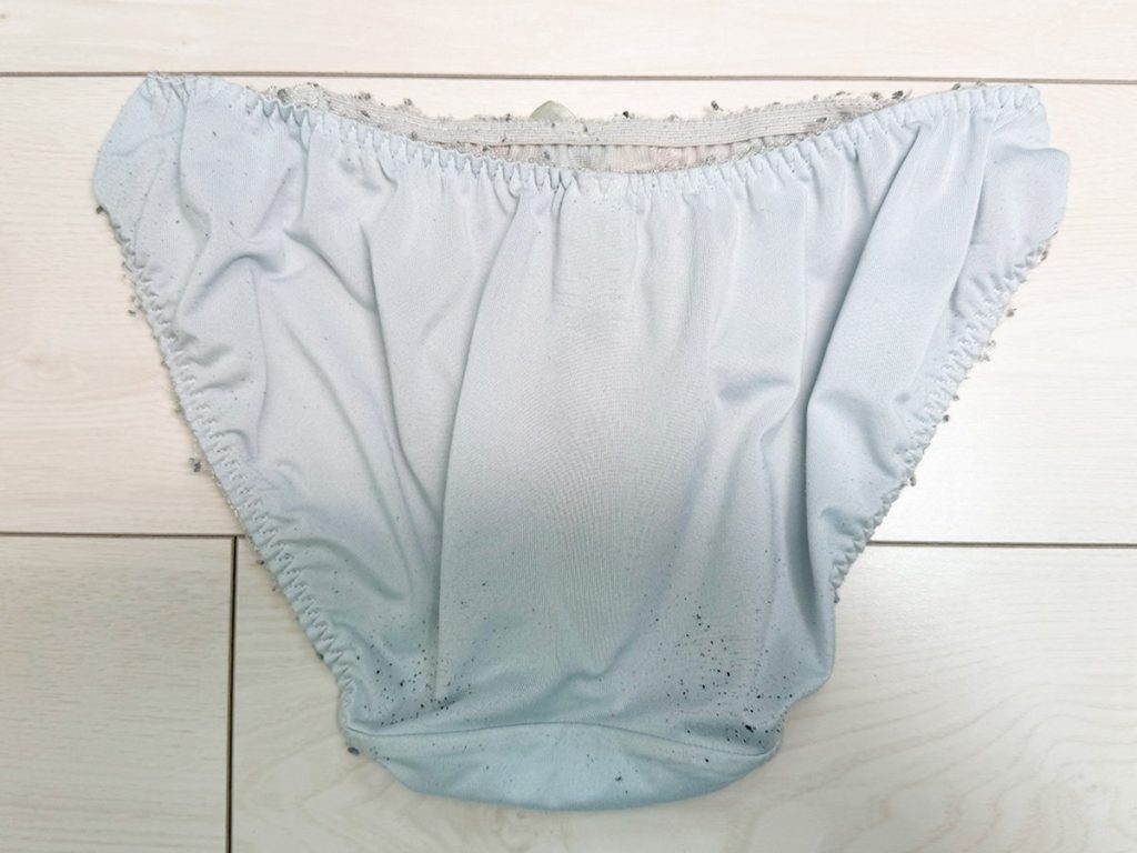 おさぼり密林☆オールヌード解禁！高校から着用した下着にべっちゃり汚れ！？ - 画像7