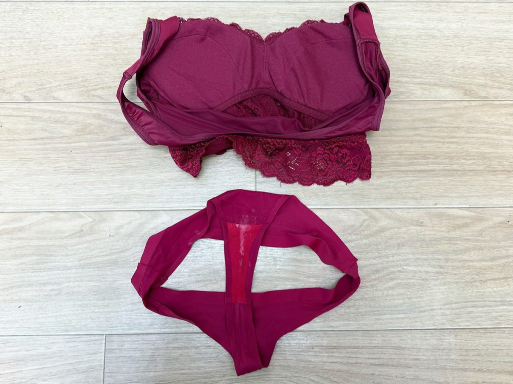 激臭保証！完璧黒髪美女のおしっこひたひた3日履きパンツを買い取り！ - 画像12