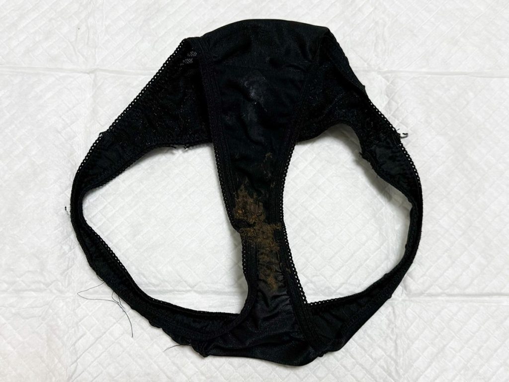 激臭保証！完璧黒髪美女のおしっこひたひた3日履きパンツを買い取り！ - 画像20